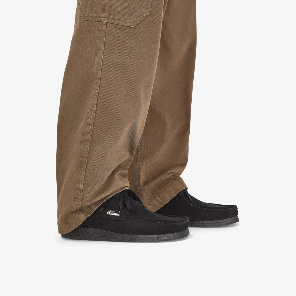 Clarks Wallabee Suede noir