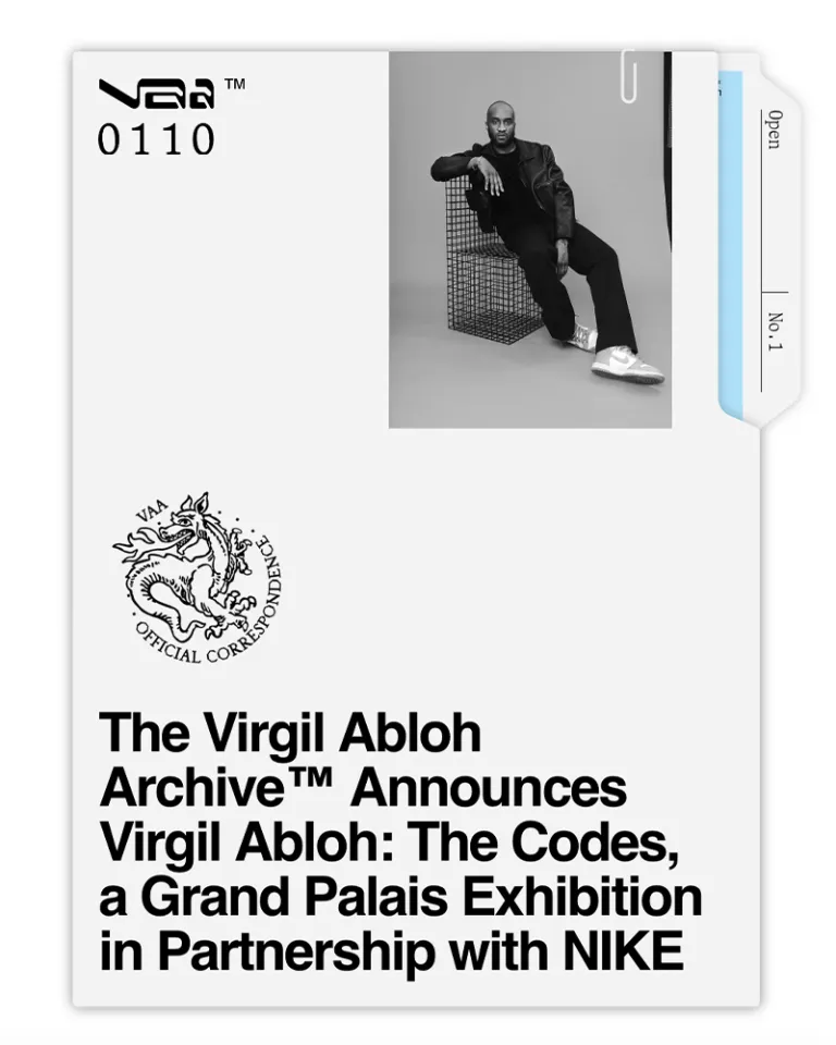 Virgil Abloh The Codes - Exposition Grand Palais Paris