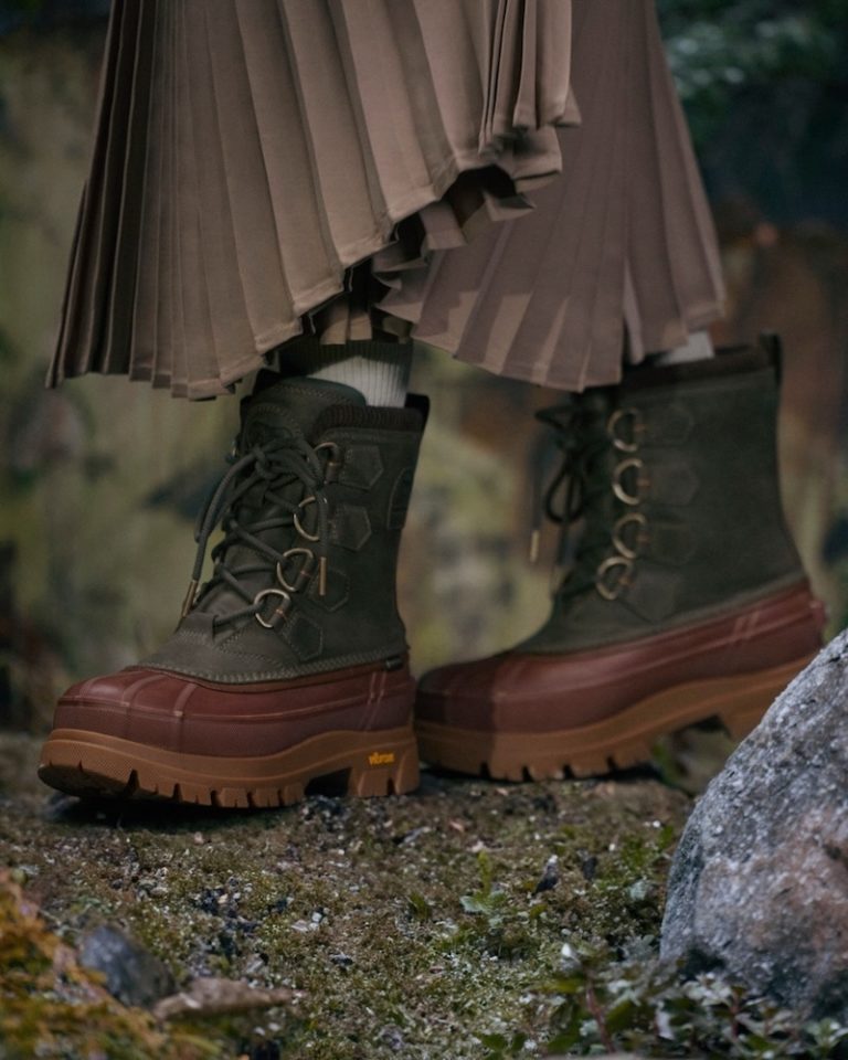 collaboration sorel x barbour