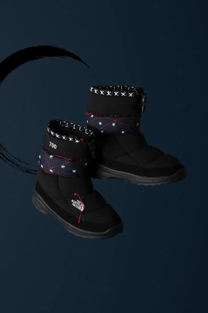 bottes The North Face Japan x SASHIKO GALS